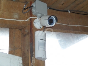 установка видеонаблюдения и охраны для дачи
